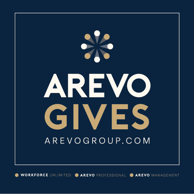 Arevo Gives Logo